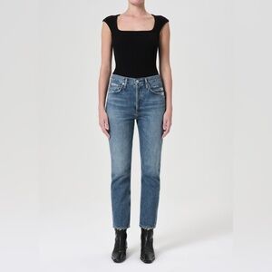Agolde Blue Ankle & Cropped Jeans